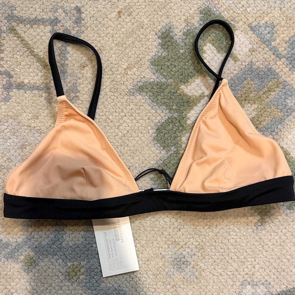 Solid & Striped Bikini Top